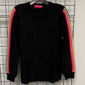 Rainbow stripe sweater